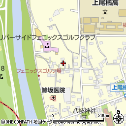 埼玉県上尾市平方2596周辺の地図