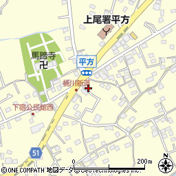 埼玉県上尾市平方1310周辺の地図