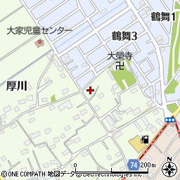 埼玉県坂戸市厚川210周辺の地図