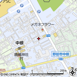 お仏壇のはせがわ野田店周辺の地図