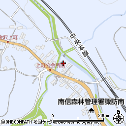 長野県茅野市金沢2453周辺の地図