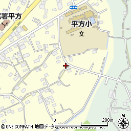 埼玉県上尾市平方1363周辺の地図