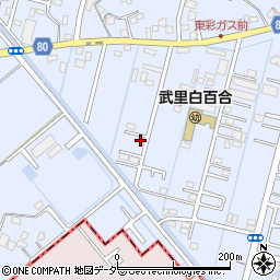 埼玉県春日部市大場177周辺の地図