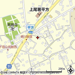 埼玉県上尾市平方1299周辺の地図