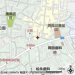 千葉県野田市清水1周辺の地図