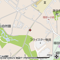 千葉県野田市三ツ堀周辺の地図