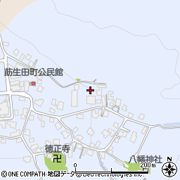 福井県鯖江市莇生田町周辺の地図