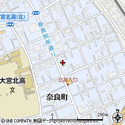 セブンイレブン大宮奈良町店周辺の地図