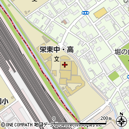 栄東高等学校周辺の地図