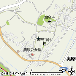 茨城県牛久市奥原町2206周辺の地図