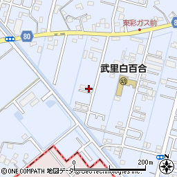 埼玉県春日部市大場178周辺の地図