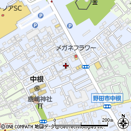 お仏壇のはせがわ　野田店周辺の地図