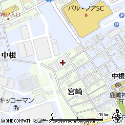 千葉県野田市宮崎6-1周辺の地図