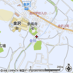 長野県茅野市金沢1177周辺の地図