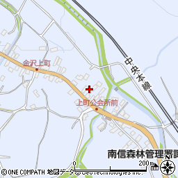 長野県茅野市金沢2444周辺の地図