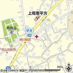 埼玉県上尾市平方1312周辺の地図