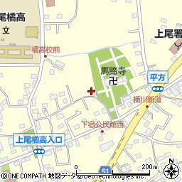 埼玉県上尾市平方2081周辺の地図