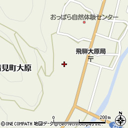 岐阜県高山市清見町大原698周辺の地図