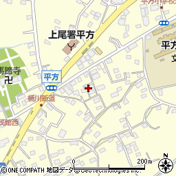 埼玉県上尾市平方1315周辺の地図