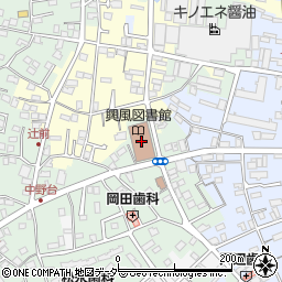 野田市役所欅のホール　中央出張所周辺の地図