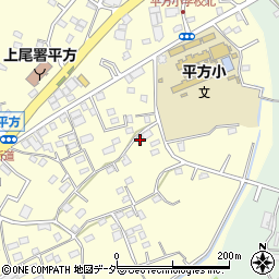 埼玉県上尾市平方1345周辺の地図