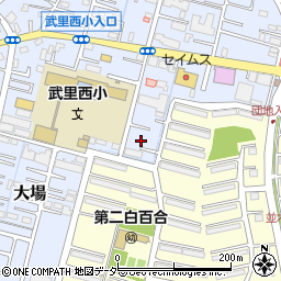 埼玉県春日部市大場916周辺の地図