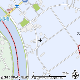 埼玉県春日部市赤沼1020周辺の地図