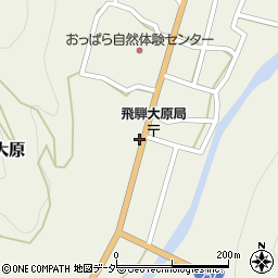 岐阜県高山市清見町大原685周辺の地図