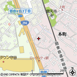 ドコモショップ守谷店周辺の地図