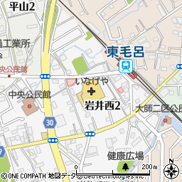 株式会社タツミヤ　毛呂山店周辺の地図