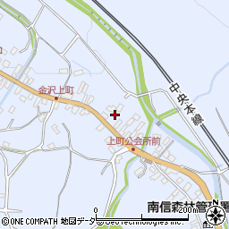 長野県茅野市金沢2436周辺の地図
