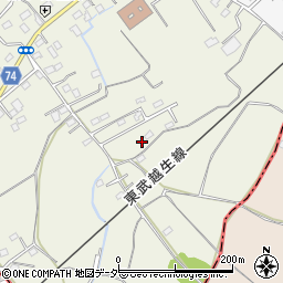 埼玉県坂戸市浅羽1205周辺の地図