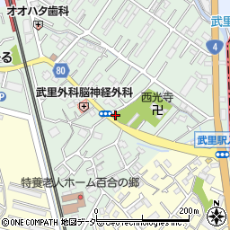 埼玉県春日部市大畑234周辺の地図