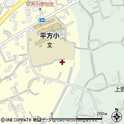 埼玉県上尾市平方1472周辺の地図