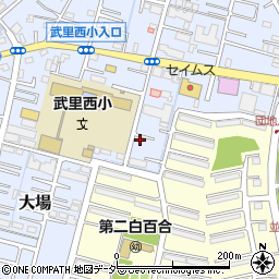 埼玉県春日部市大場917周辺の地図