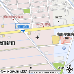 埼玉県春日部市増田新田383周辺の地図