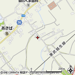 埼玉県坂戸市浅羽1455周辺の地図