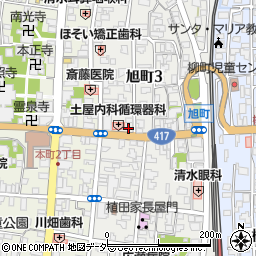 南山堂薬局　さばえ旭店周辺の地図