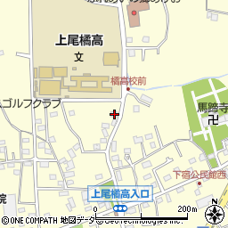 埼玉県上尾市平方2153周辺の地図