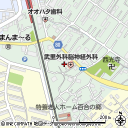 埼玉県春日部市大畑267周辺の地図
