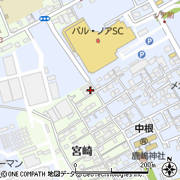 千葉県野田市宮崎6-21周辺の地図