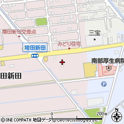 埼玉県春日部市増田新田382周辺の地図