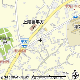 埼玉県上尾市平方1318周辺の地図