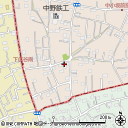 埼玉県坂戸市中小坂882-2周辺の地図