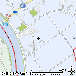 埼玉県春日部市赤沼1022周辺の地図