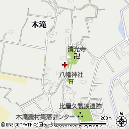 茨城県鹿嶋市木滝423周辺の地図