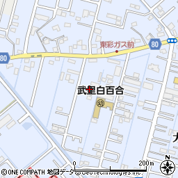 埼玉県春日部市大場211周辺の地図