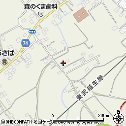 埼玉県坂戸市浅羽1185周辺の地図