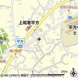 埼玉県上尾市平方1319周辺の地図