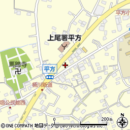 埼玉県上尾市平方1703周辺の地図